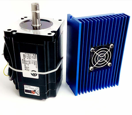 Cnc মেশিন 6A 6.5mH কালো এবং নীল জন্য 12NM ক্লোজড লুপ স্টেপার মোটর